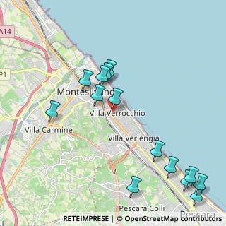 Mappa Via Piave, 65015 Montesilvano PE, Italia (2.58071)