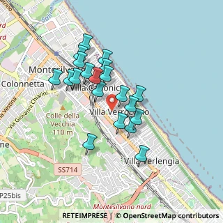 Mappa Via Piave, 65015 Montesilvano PE, Italia (0.768)