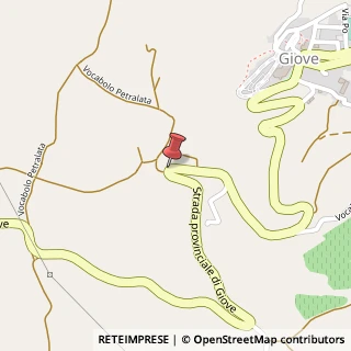 Mappa Strada amelia giove 17, 05022 Giove, Terni (Umbria)