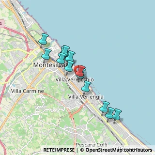 Mappa Via Napoli, 65015 Montesilvano PE, Italia (1.57357)
