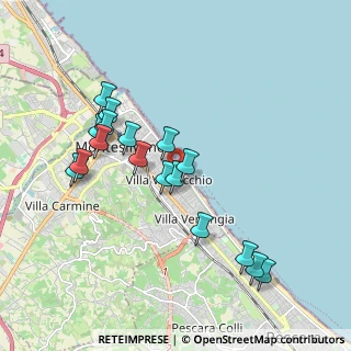 Mappa Via Napoli, 65015 Montesilvano PE, Italia (1.92941)