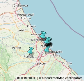 Mappa Via Napoli, 65015 Montesilvano PE, Italia (6.28)