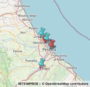 Mappa Via Napoli, 65015 Montesilvano PE, Italia (42.18182)