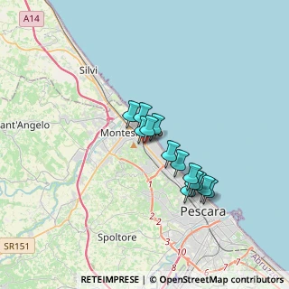 Mappa I Corso Umberto, 65015 Montesilvano PE, Italia (2.74615)
