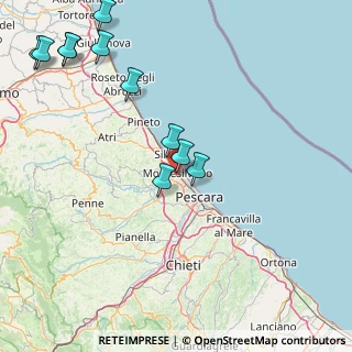 Mappa Via Fonte dell'Abbazia, 65015 Montesilvano PE, Italia (20.83091)