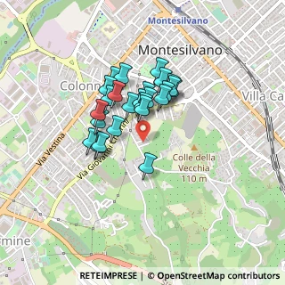 Mappa Via Fonte dell'Abbazia, 65015 Montesilvano PE, Italia (0.336)