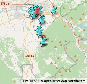 Mappa Vocabolo Molenano, 05039 Stroncone TR, Italia (3.833)