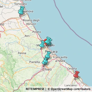 Mappa Via C.A. dalla Chiesa, 65015 Montesilvano PE, Italia (24.5)