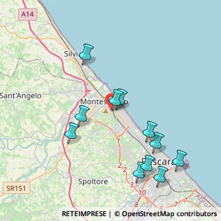Mappa Via C.A. dalla Chiesa, 65015 Montesilvano PE, Italia (4.4)