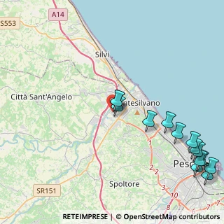 Mappa Via Inn, 65015 Montesilvano PE, Italia (5.765)