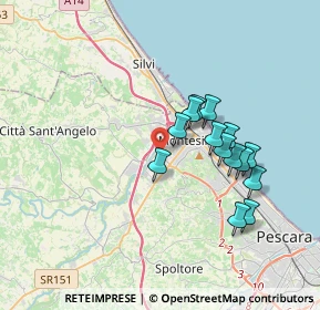 Mappa Via Inn, 65015 Montesilvano PE, Italia (3.27357)