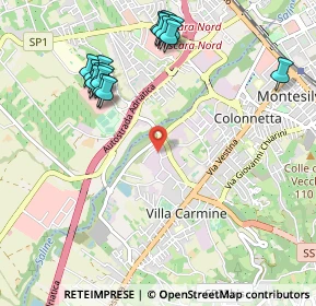 Mappa Via Inn, 65015 Montesilvano PE, Italia (1.21938)