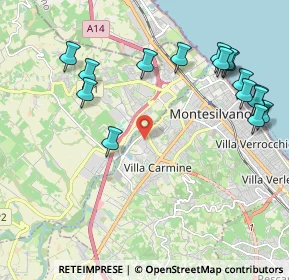 Mappa Via Inn, 65015 Montesilvano PE, Italia (2.57063)