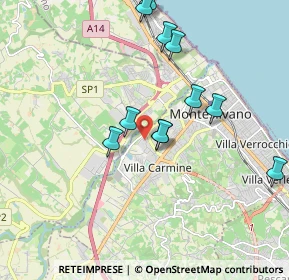Mappa Via Inn, 65015 Montesilvano PE, Italia (1.93727)