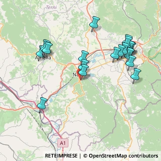 Mappa Località Scogliara, 05035 Narni TR, Italia (9.3875)