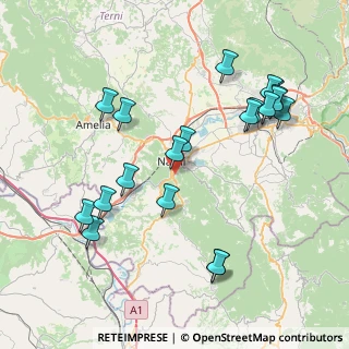 Mappa Località Scogliara, 05035 Narni TR, Italia (9.06)