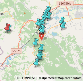 Mappa Località Scogliara, 05035 Narni TR, Italia (3.7085)