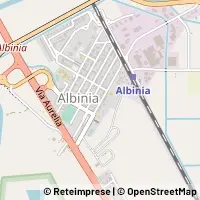 Mapa Orbetello
