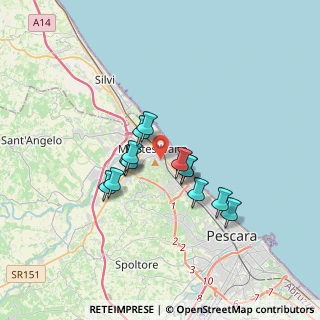 Mappa 65016 Montesilvano PE, Italia (2.71769)