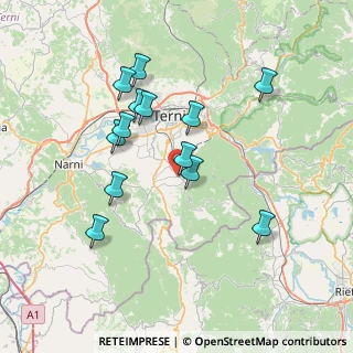 Mappa Vocabolo Montemaggio, 05039 Stroncone TR, Italia (7.22231)