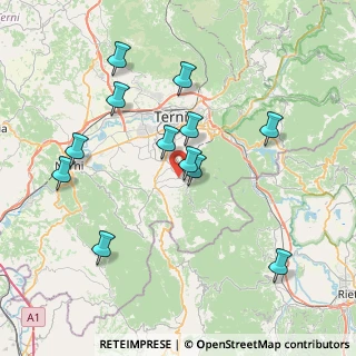 Mappa Vocabolo Montemaggio, 05039 Stroncone TR, Italia (8.0175)