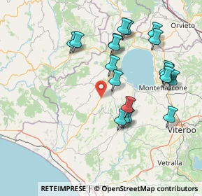 Mappa SR 312 CASTRENSE km 24, 01010 Cellere VT, Italia (16.5595)