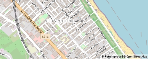 Mappa Montesilvano