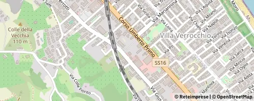 Mappa Montesilvano