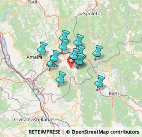 Mappa Stroncone, 05039 Stroncone TR, Italia (8.67615)