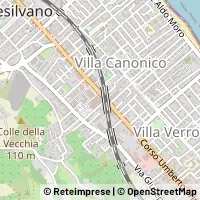 Mapa Montesilvano