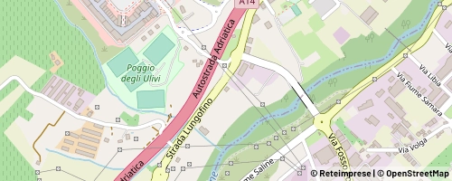 Mappa Città Sant'Angelo