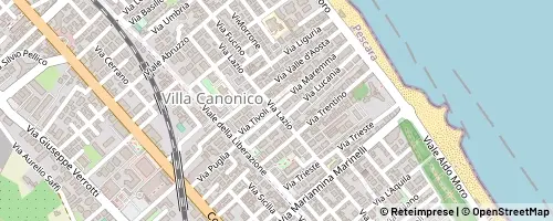 Mappa Montesilvano
