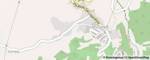 Mappa Stroncone