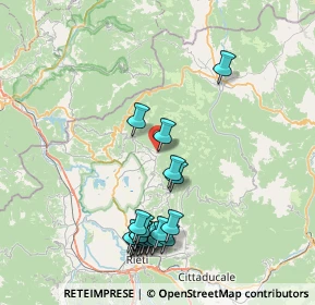 Mappa Via Roma, 02018 Poggio Bustone RI, Italia (9.0055)