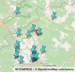 Mappa Via Roma, 02018 Poggio Bustone RI, Italia (9.7755)