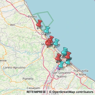 Mappa Via Costa, 65015 Montesilvano PE, Italia (6.3)