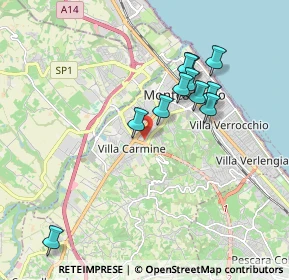 Mappa Via Costa, 65015 Montesilvano PE, Italia (1.78364)