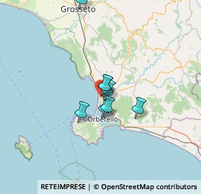 Mappa SS 74, 58015 Orbetello GR (33.87923)