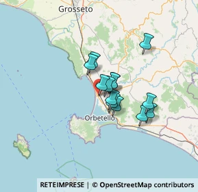 Mappa Sede legale non Operativa, 58015 Orbetello GR, Italia (8.94077)