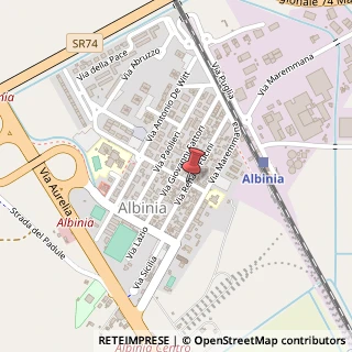 Mappa Via Pascucci,  22, 58015 Orbetello, Grosseto (Toscana)