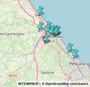 Mappa Via Vestina, 65010 Montesilvano PE, Italia (2.63692)