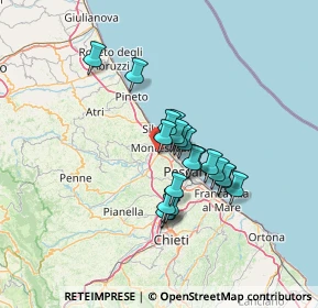 Mappa Via Vestina, 65010 Montesilvano PE, Italia (10.4905)