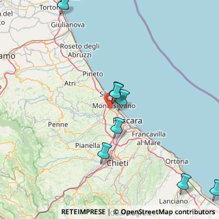 Mappa Via Palmiro Togliatti, 65016 Montesilvano PE, Italia (24.80818)
