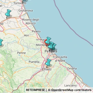 Mappa Via G. Verrotti, 65015 Pescara PE, Italia (28.02333)