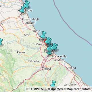 Mappa Via G. Verrotti, 65015 Pescara PE, Italia (17.0475)