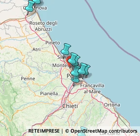 Mappa 65015 Pescara PE, Italia (17.0475)