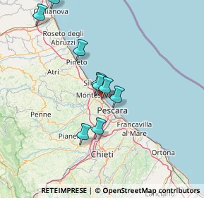 Mappa 65015 Pescara PE, Italia (19.87417)