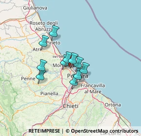 Mappa 65015 Pescara PE, Italia (8.75727)