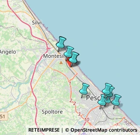 Mappa 65015 Pescara PE, Italia (3.63455)