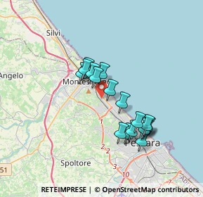Mappa 65015 Pescara PE, Italia (3.07588)